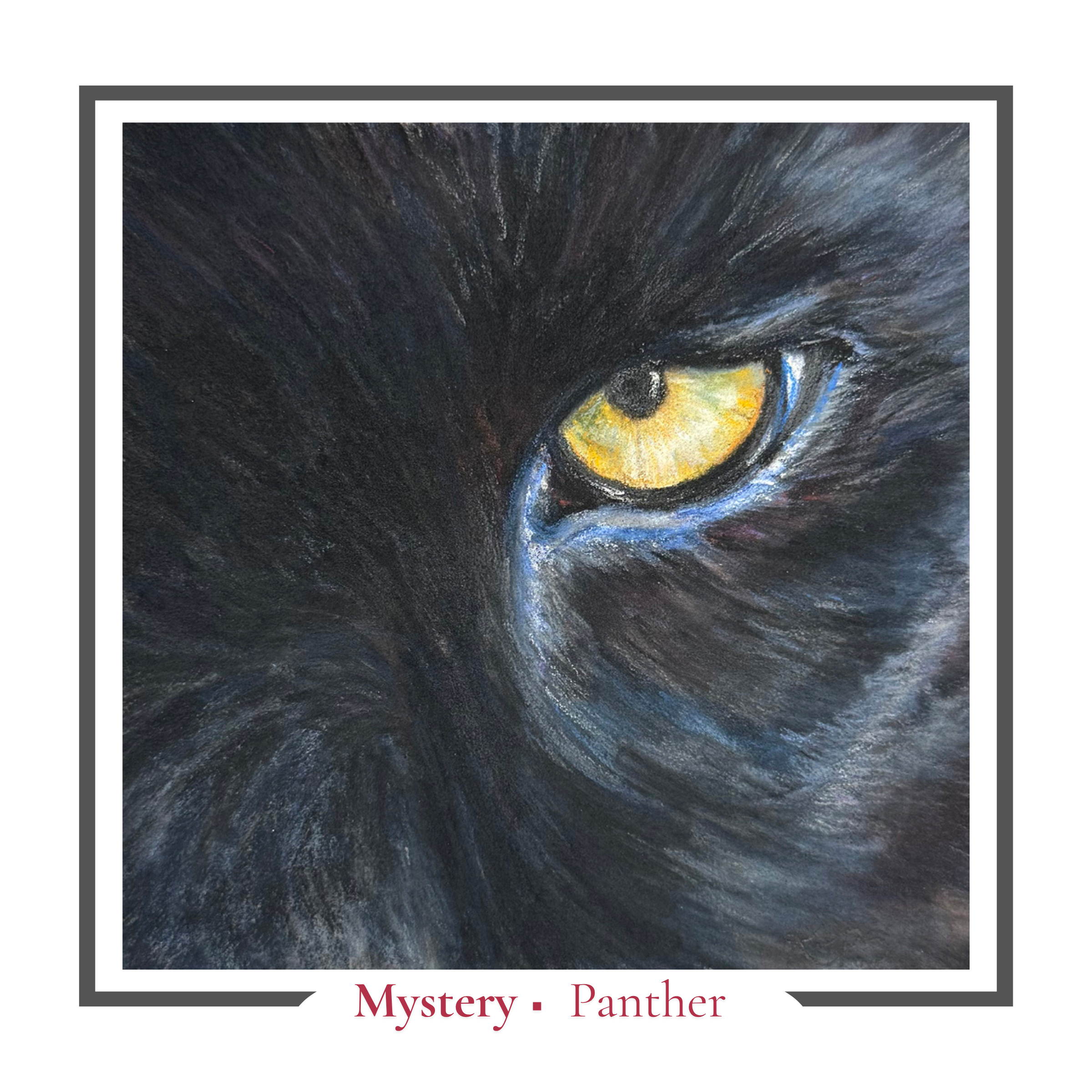 Panther Greeting card - Mystery