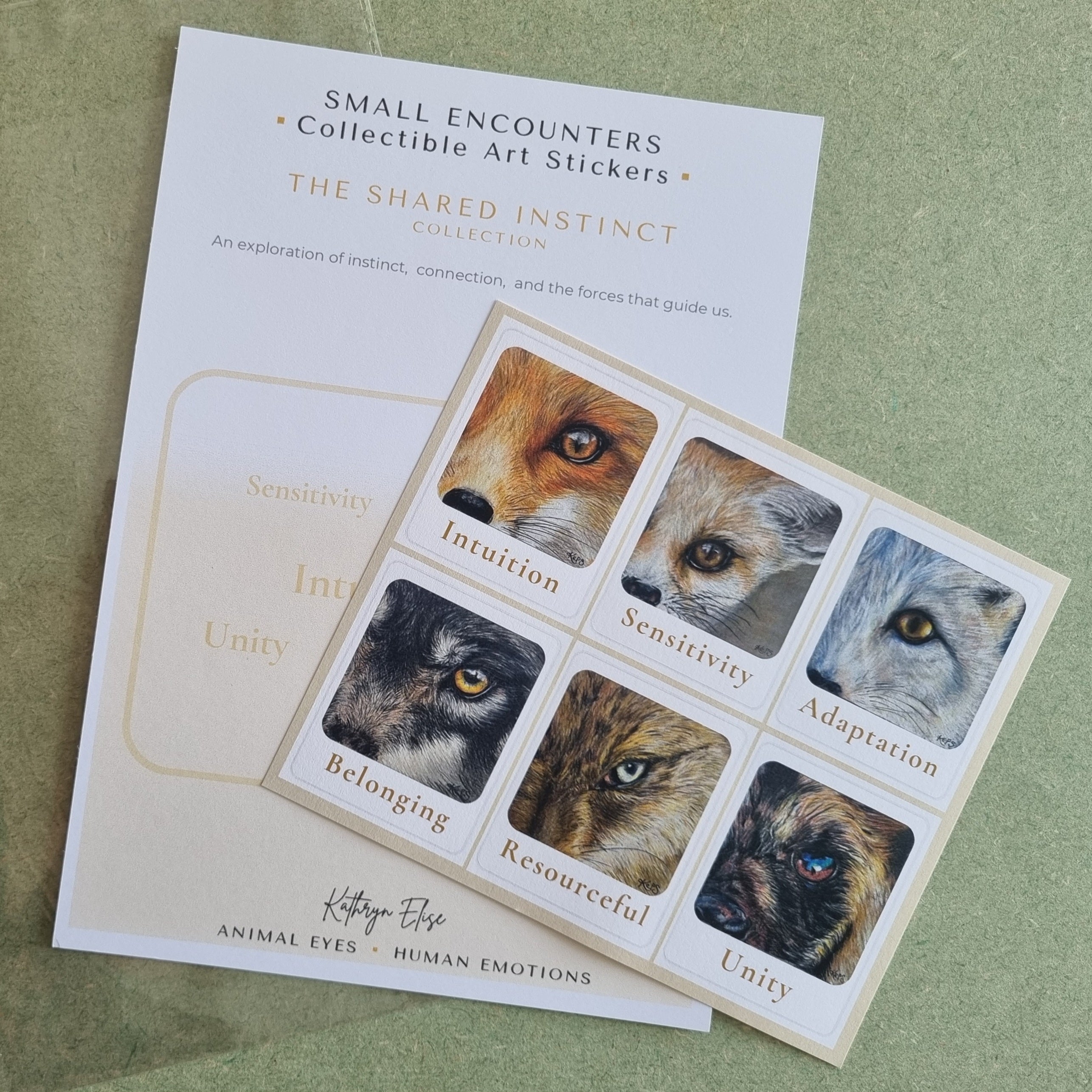 Stickers - The Shared Instinct
