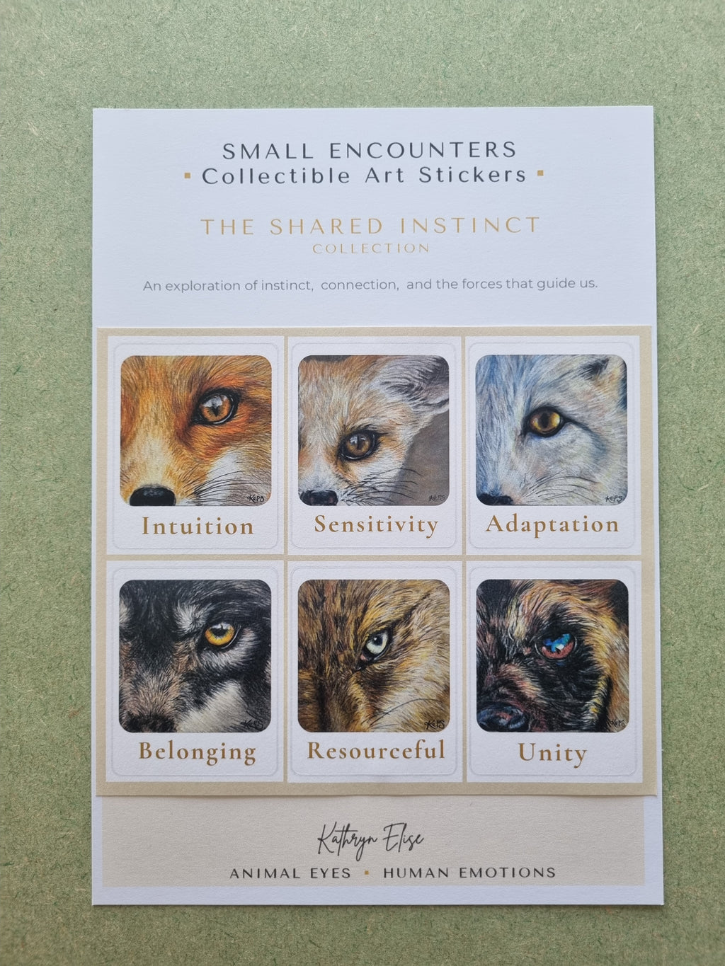 Stickers - The Shared Instinct