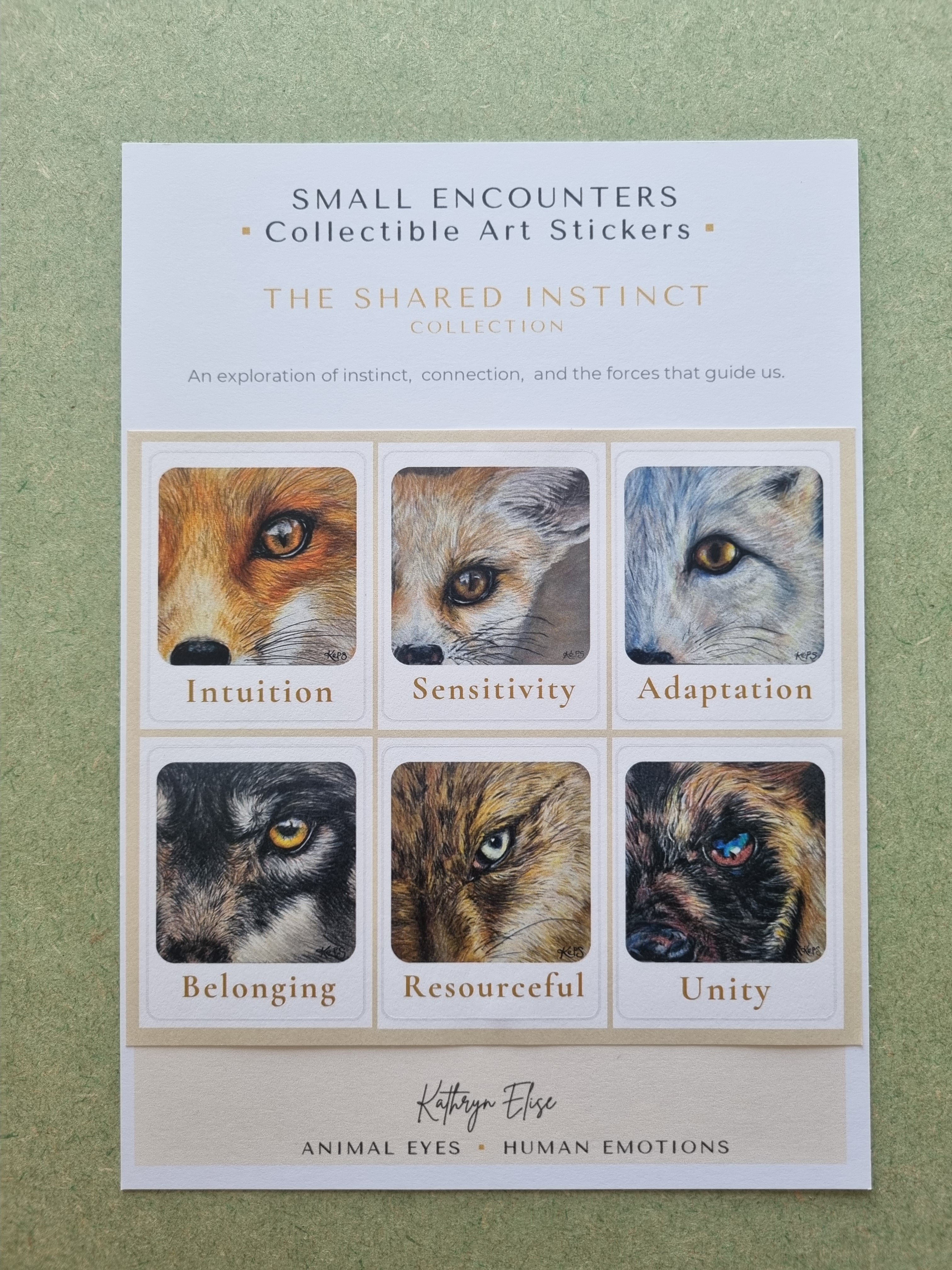 Stickers - The Shared Instinct