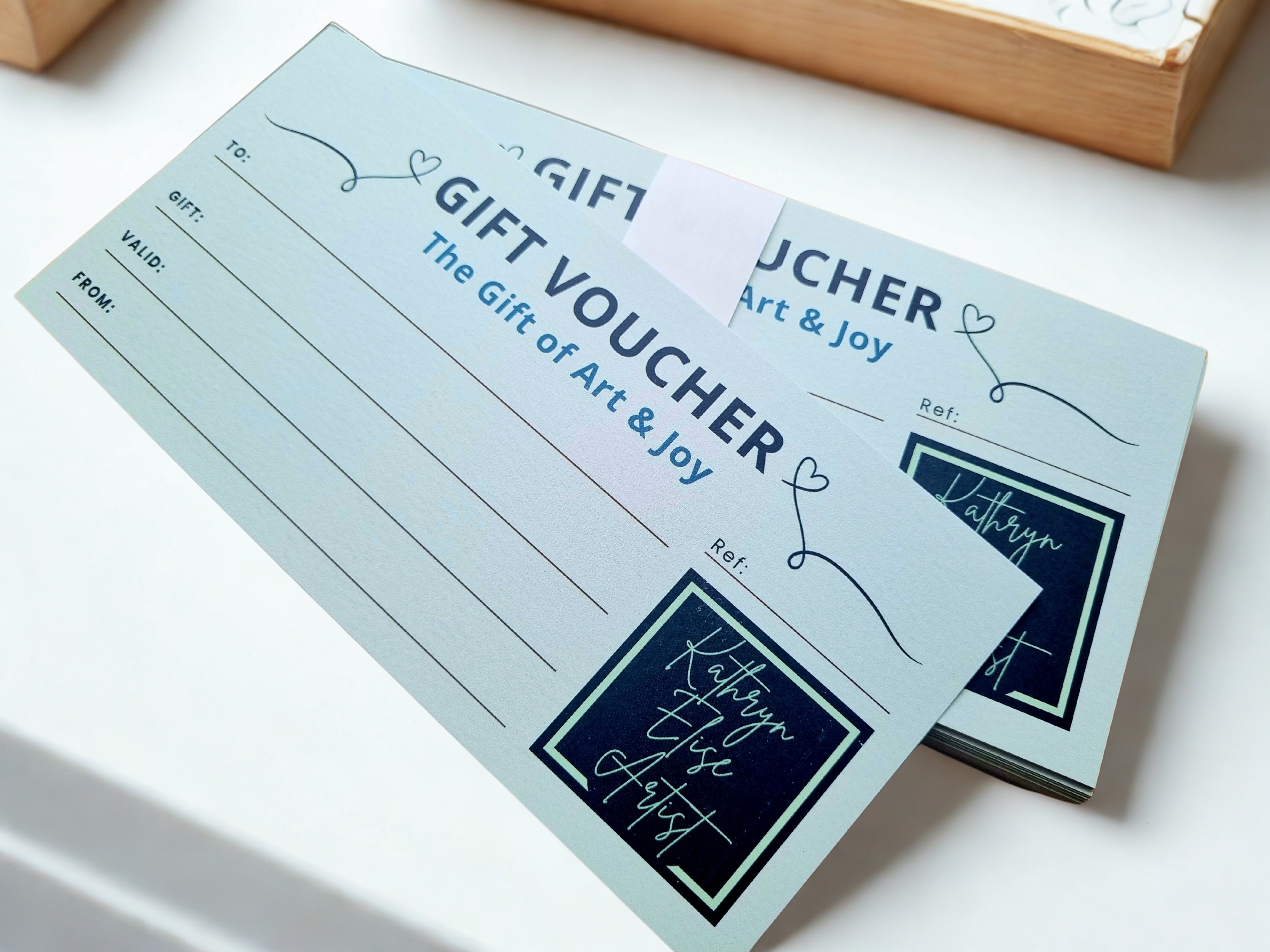Kathryn Elise Artist Gift Voucher