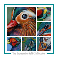 The Expressive Self Greeting card - Colourful birds