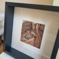 WILD HORSE - Freedom - Original framed coloured pencil drawing (The Wild Journey Collection)