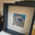 Sea Turtle - Guidance - Original framed coloured pencil drawing (The Wild Journey Collection)
