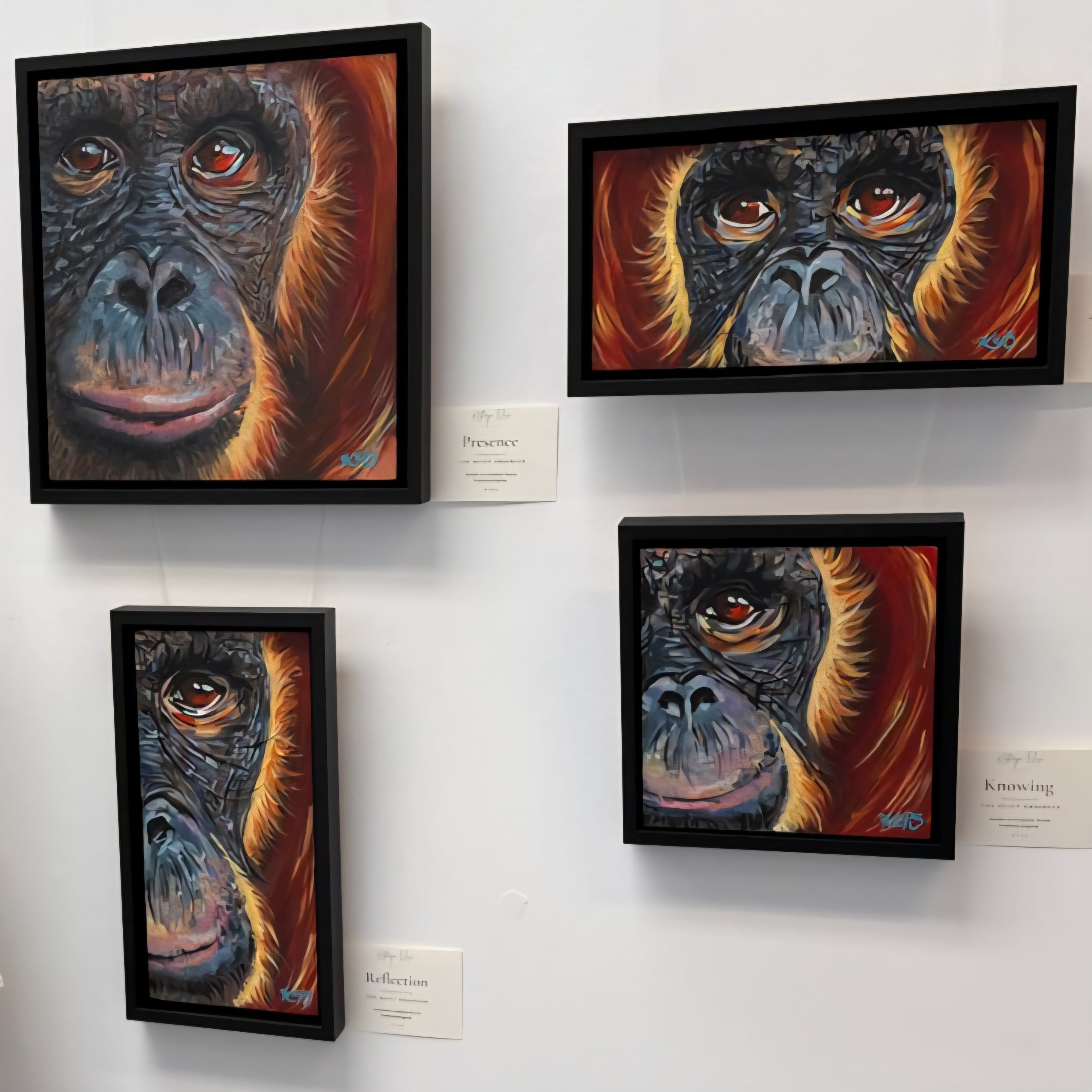 The Quiet Observer – Orangutan: Reflection